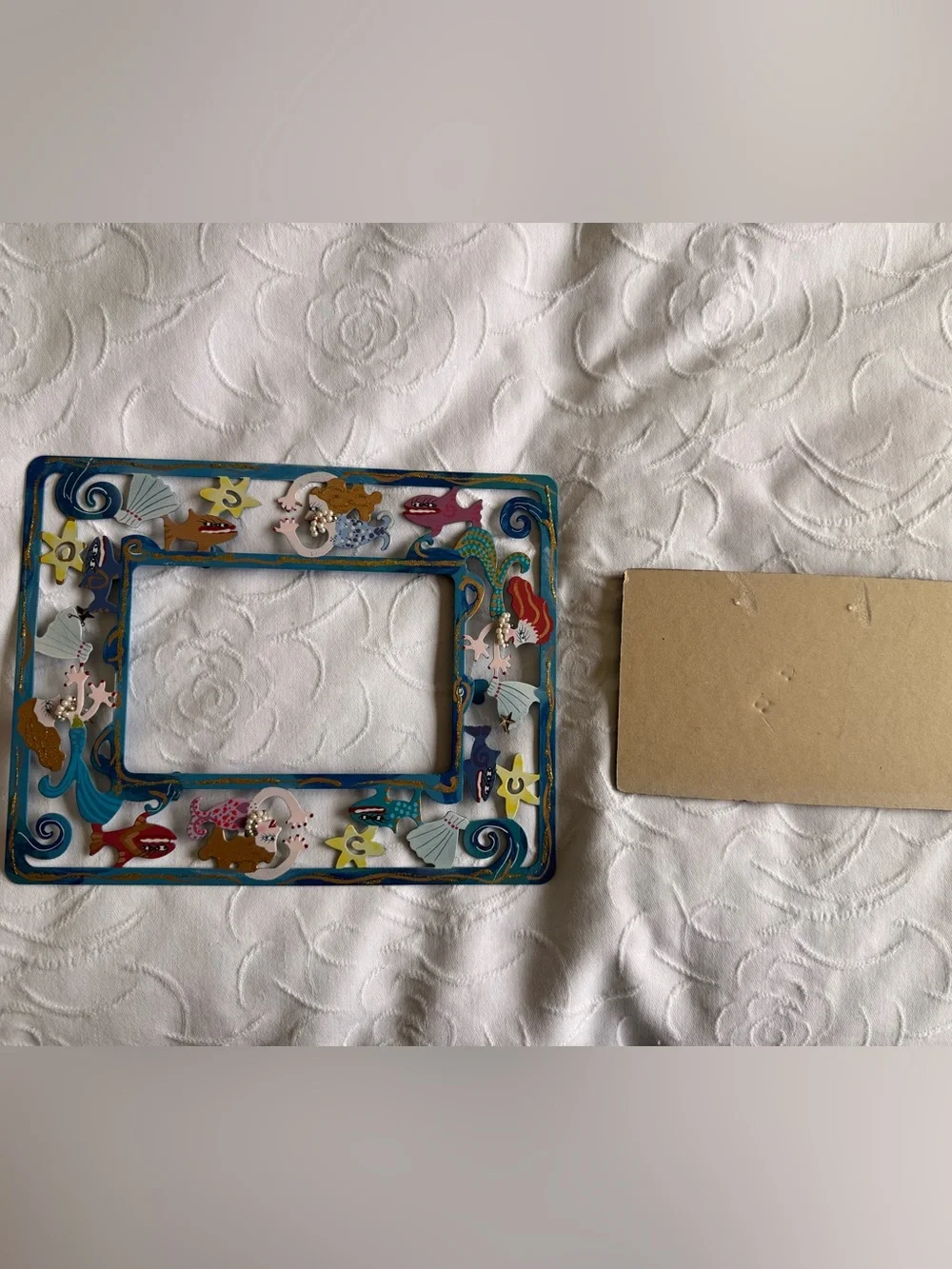 Karen Rossi Fanciful Flights Under The Sea Mermaid Metal Picture Frame